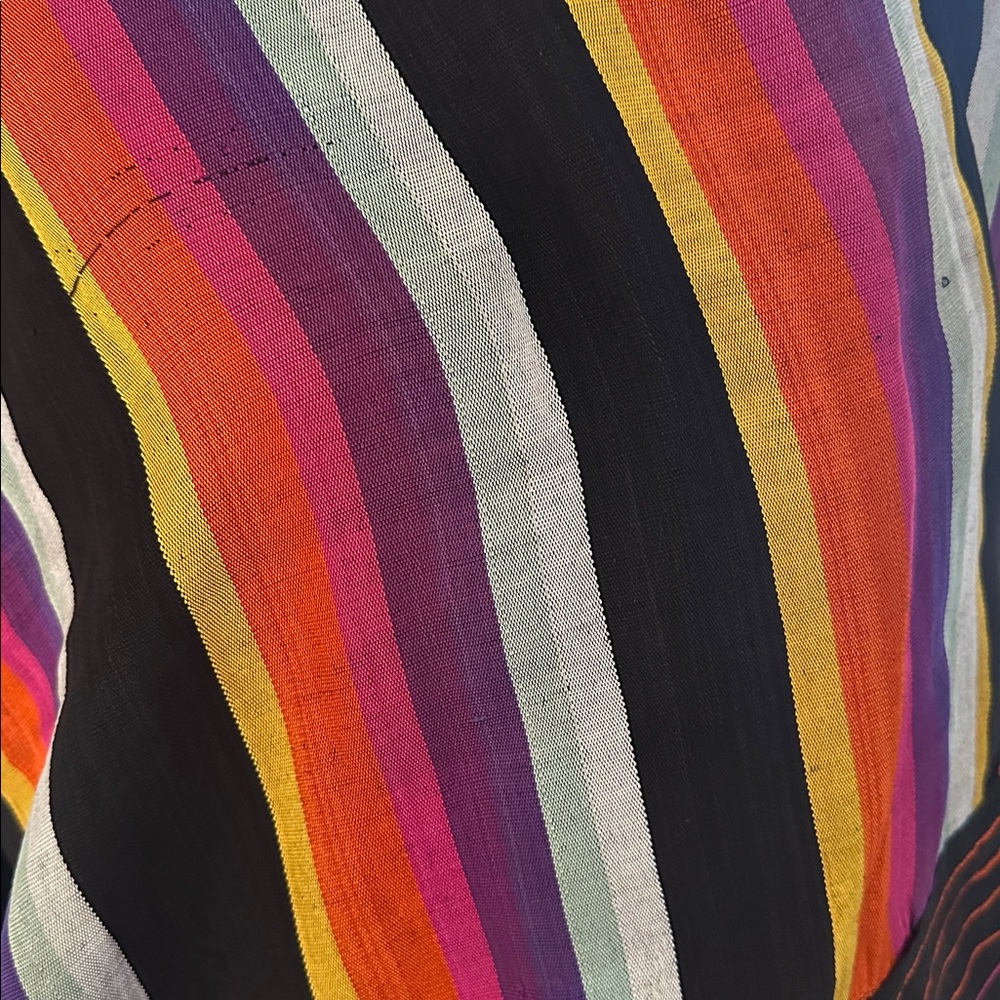 Vintage Scarf / Shawl • Rainbow • Like New - Picture 3 of 5